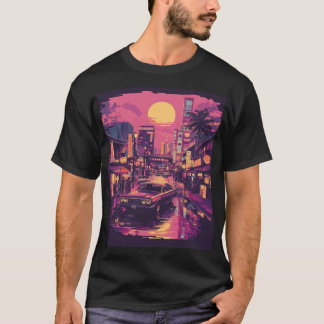 T-shirt Sunset de Tokyo