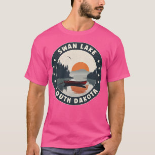 T-shirt Sunset du lac Swan South Dakota