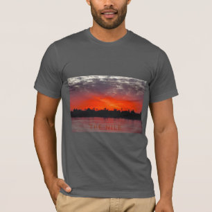 T-Shirt Sunset du Nil de Fiery