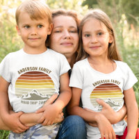 Sunset Family Reunion Custom Mountains Kids