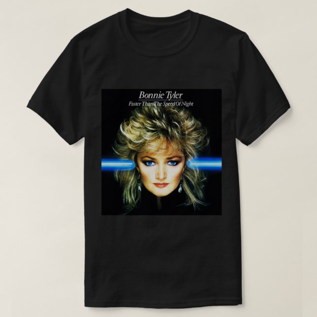 T-shirt Sunset Funny Eclipse Singer Rock 80s Portrait (Design devant)