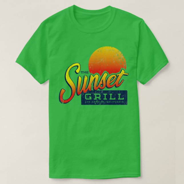 T-shirt Sunset Grill (Design devant)