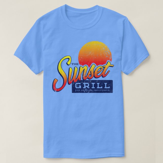 T-shirt Sunset Grill (Design devant)