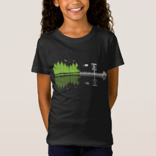 T-Shirt Sunset Guitar Disk Golf, Parfait Pour le golf sur 