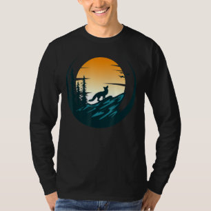 T-shirt Sunset Outdoor Nature Animaux Forêt Fox