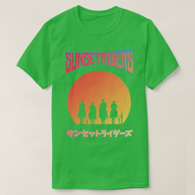 T-shirt Sunset Riders (Design devant)