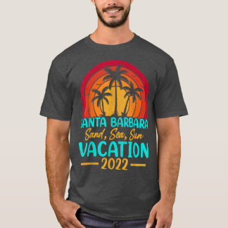 T-shirt Sunset Summer Vacation 2022 Californie Père Noël B