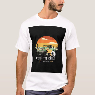 T-Shirt Sunset Vintage 4x4 Off-Road Racing Club