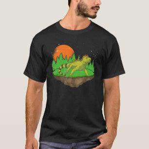 T-shirt Sunset Wildlife Reptile Animal Lizard Propriétaire