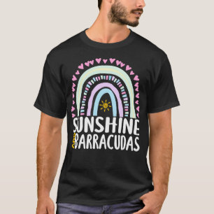 T-shirt Sunshine and Barracudas mignon cadeau arc-en-ciel