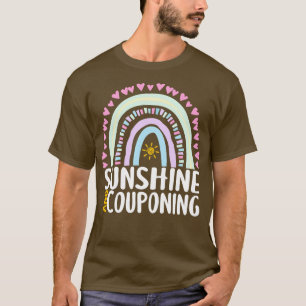T-shirt Sunshine and Couponte mignon cadeau arc-en-ciel po