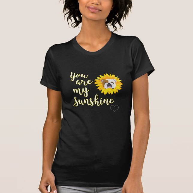 T-shirt Sunshine Bulldog (Devant)