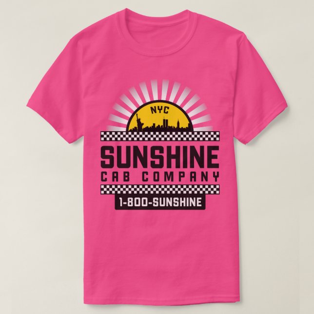 T-shirt Sunshine Cab Company (Design devant)