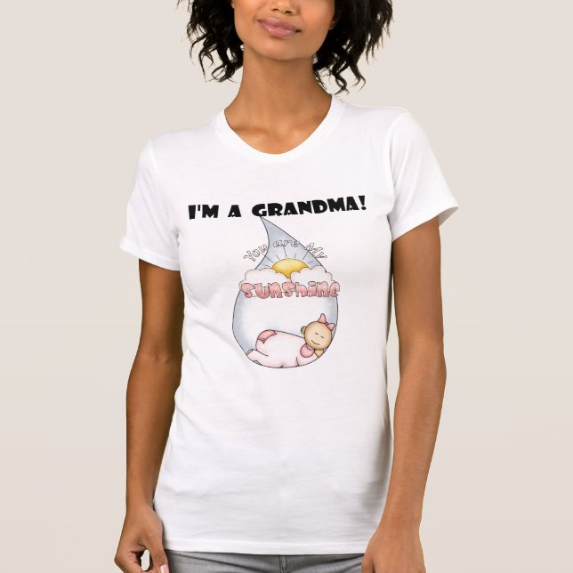 T-shirt Sunshine de grand-mère - Chemises et cadeaux pour  (Devant)