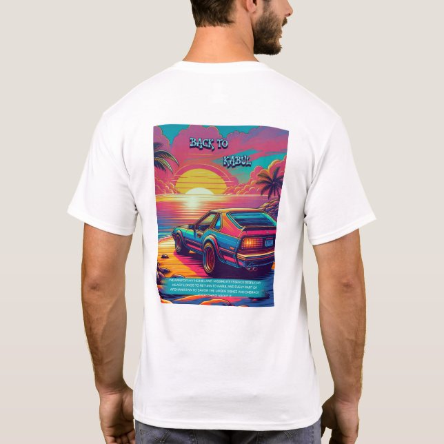 T-shirt "Sunshine Drive Graphic T-Shirt" (Dos)