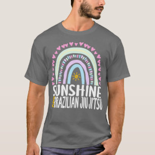 T-shirt Sunshine et brésilien Jiu Jitsu Cute Rainbow Gift