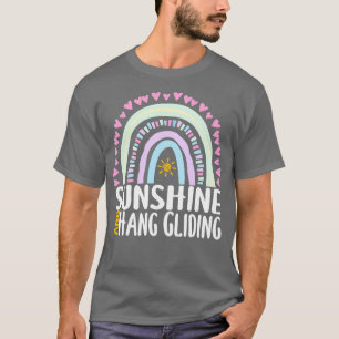 T-shirt Sunshine et Hang Gliding mignon cadeau arc-en-ciel