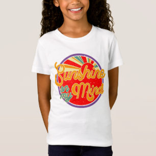 T-Shirt Sunshine On My Mind - amusant été rétro