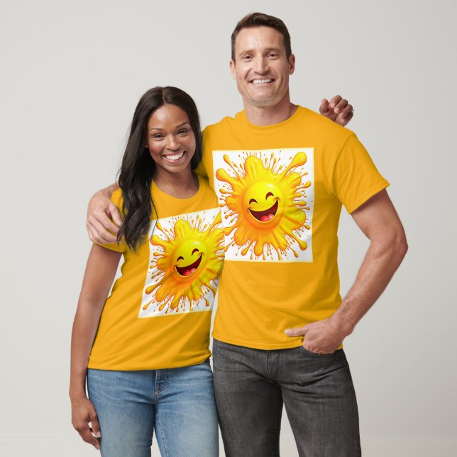 T-shirt Sunshine Smiles: Bursting Joy (Unisexe)