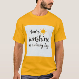 T-shirt Sunshine sur le nuage Day Mens Shirt