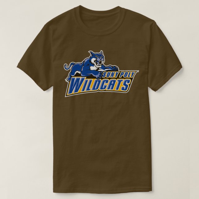 T-shirt SUNY Polytechnic Institute chats sauvages (Design devant)