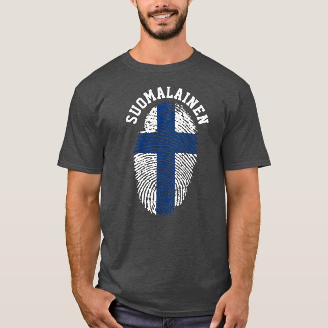 T-shirt Suomalainen (finnois) (Devant)