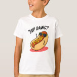 T-shirt Sup Dawg Funny Hot Dog Pun<br><div class="desc">Sup Dawg Funny Hot Dog Pun présente un cool à l'allure mignonne dans ses lunettes de soleil en vous saluant avec un sup dawg. Funny Pun cadeau pour la famille et les amis qui aiment les puns hot dog.</div>