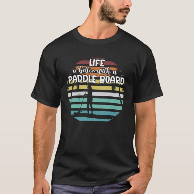 T-shirt SUP Motiv pour Paddle Boat & Paddle Board (Devant)