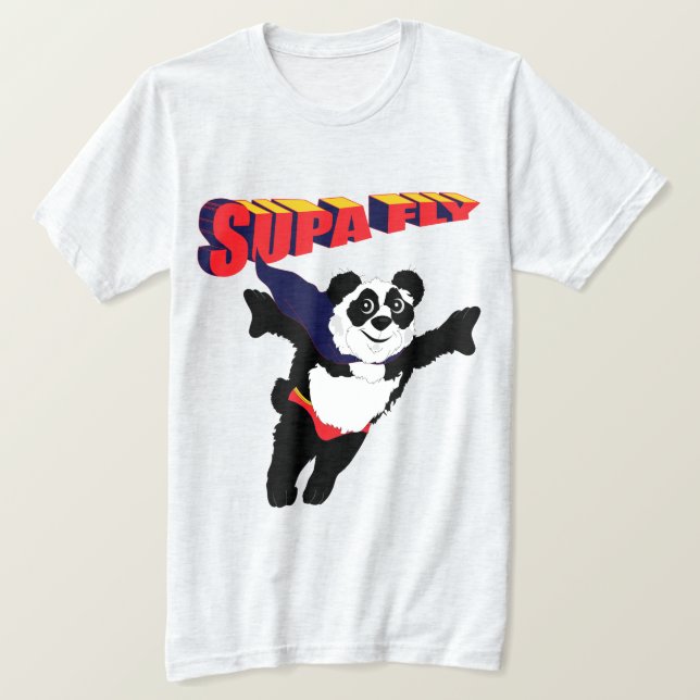 T-shirt Supa Fly Sucka  (Design devant)