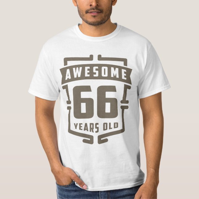 T-shirt Super 66 Ans (Devant)