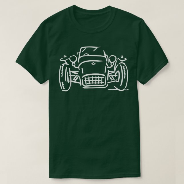 T-shirt Super 7 Seven Caterham Racing  (Design devant)
