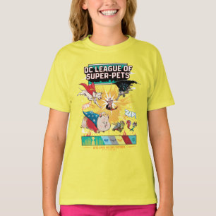 T-shirt Super-Animaux : Nous sommes un pack, nous collons