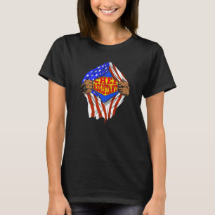 T-shirt Super Assistant de Chef Héros Emploi