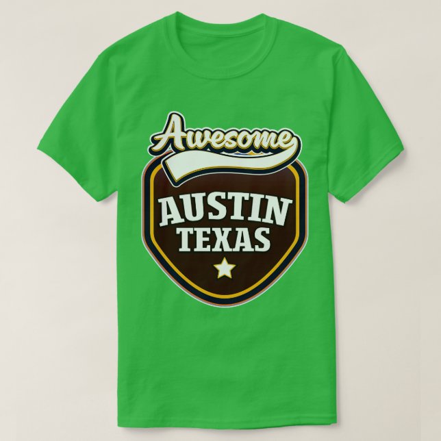 T-shirt Super Austin Texas (Design devant)