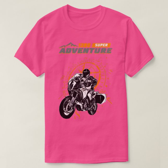 T-shirt Super aventure KTM 1290  (Design devant)