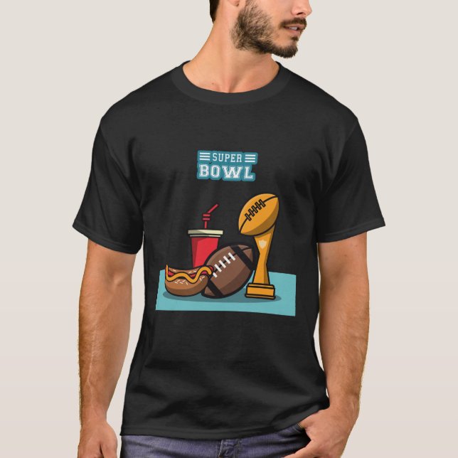 T-shirt Super Bowl (Devant)