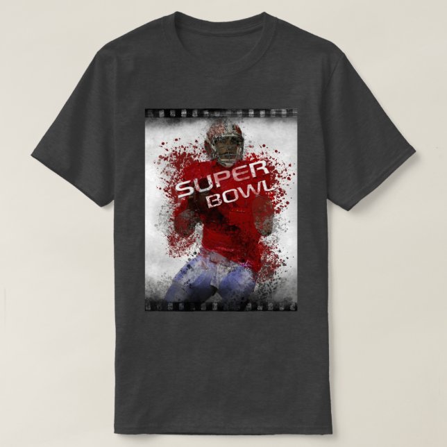 T-shirt Super Bowl Liv (Design devant)