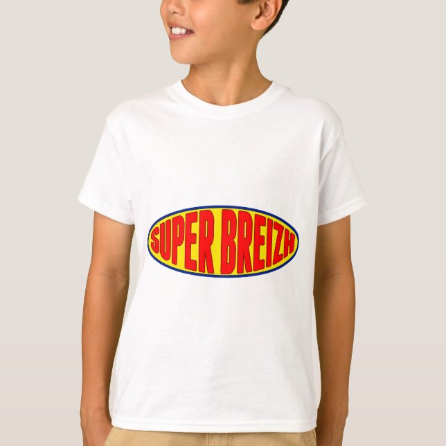 T-shirt Super Breizh Bretagne (Devant)