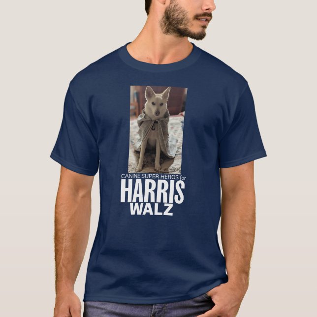 T-shirt Super Canines pour Harris/Walz (Devant)