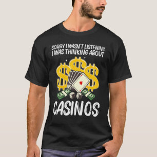 T-shirt Super Casino Pour Hommes Femmes Casino Jeux De Has