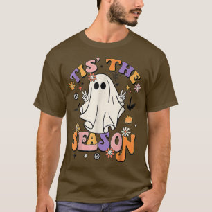 T-shirt Super C'Est La Saison Citrouille Ghost, Hippie Aut