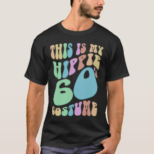 T-shirt Super C'EST MON HIPPIE SIXTIES Costume Old Scho