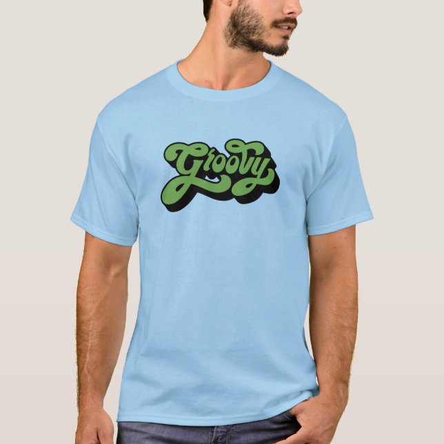 T-shirt Super classique rétro (Devant)