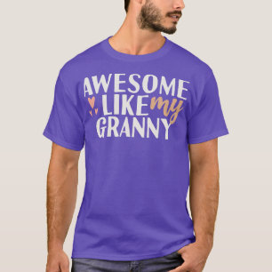 T-shirt Super comme ma grand-mère
