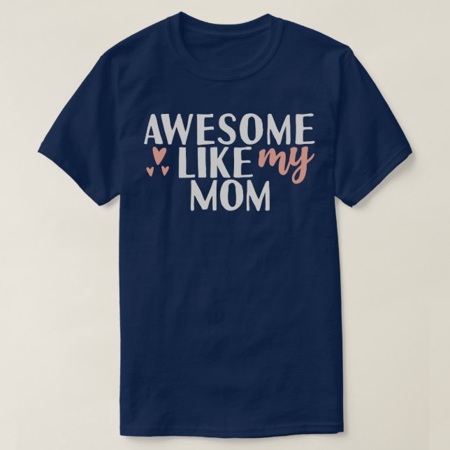 T-shirt Super comme ma mère (Design devant)