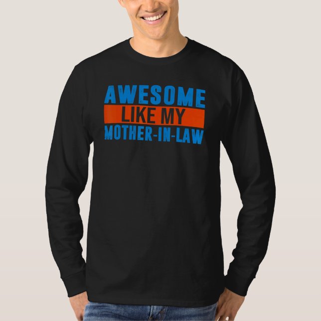 T-shirt Super Comme Ma Mère En Droit (Devant)