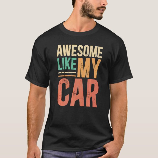 T-shirt Super Comme Ma Voiture (Devant)