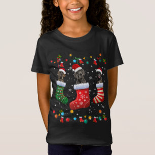 T-Shirt Super Dane Chaussettes de Noël Drôle Pyjama Xmas C