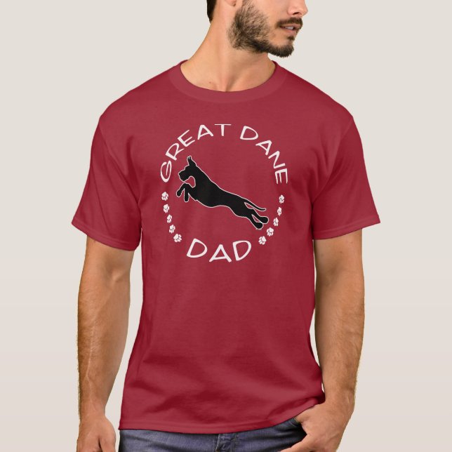 T-shirt Super Dane Papa Jumper (Devant)
