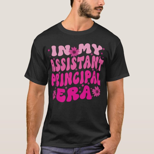 T-shirt Super dans l'ère de mon poste de directeur adjoint (Devant)